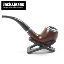 Hot 2015 Brand pipe smoking Fashion Personality wooden tobacco smoking pipes Famous brand bent smoking pipe