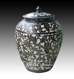 C42 Jingdezhen Ceramics variety of uses at home canopic jars 48cm porcelain altar gallipot