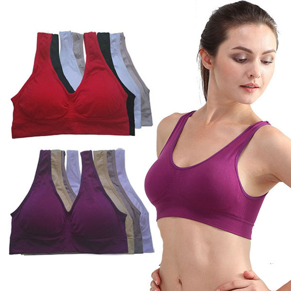 ladies gym bra tops