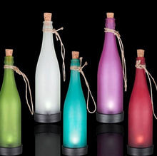 Colorful Solar Bottle Lights, Outdoor IP44 Waterproof