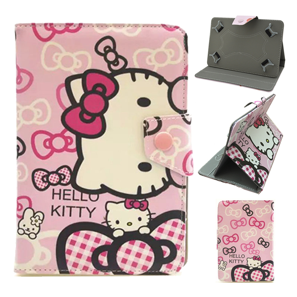 Hello Kitty   7.0  Tablet PU Leathet     Samsung T110 T210 Asus Huawei 7.0   