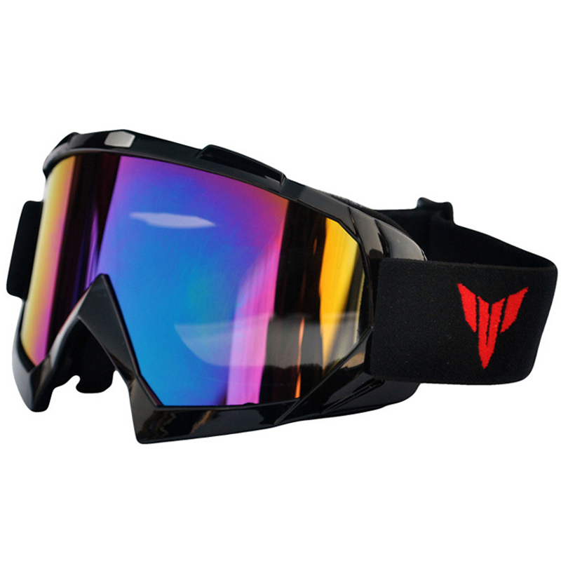 Image of Motorcycle Accessories Snowboard Ski Men Outdoor Gafas Casco Moto Motocross Goggles Glasses Windproof Color Goggle For Helmet
