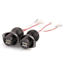 2pcs H8 2 CREE Q5 LED Angel Eyes Light Lamp for BMW E90 E91
