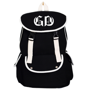 New Style Kpop EXO Logo PLANET #2 PU Schoolbag Korea Backpack For New