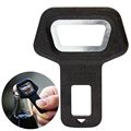 Multifunctional Car seat belt clip beer drink bottle opener automobile safety buckle plug