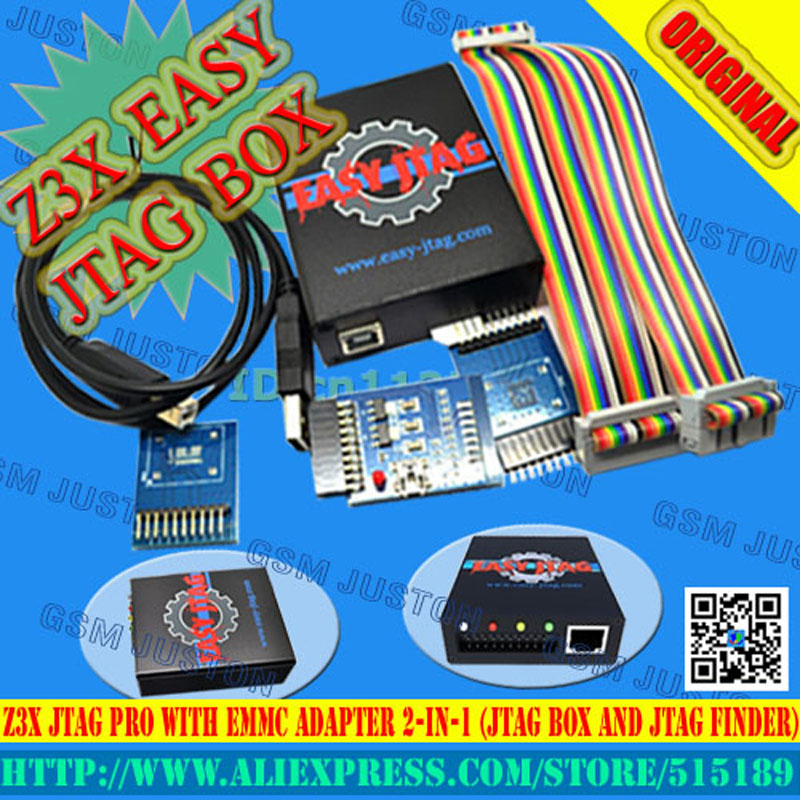 Купить легко jtag z3x easyjtag z3x jtag pro с emmc адаптера 2-в-1 в ...