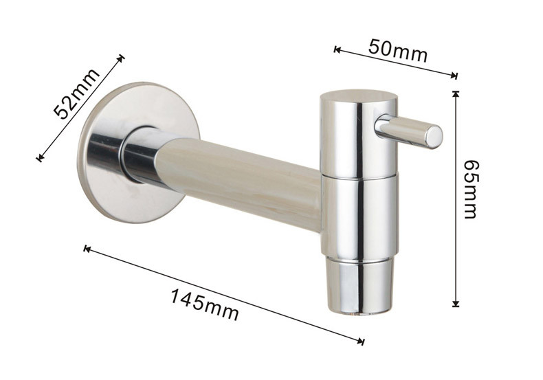 Extra Long Polished Chrome Laundry Bathroom Wetroom Kitchen Wall ...