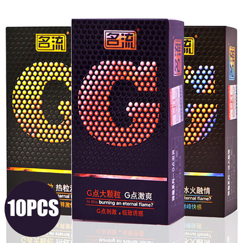 Image of Davidsource Fama G Condoms 1 Box Bumped spike ribbed high quality condoms for horny men women adult sex products free shipping