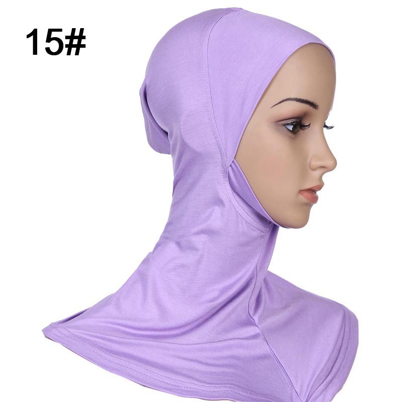 Muslim Islamic long hijab 15 lavender