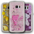Cartoon Case For Samsung galaxy S7 S6 Edge Case Flowers For Samsung S5 S6 S7 Soft