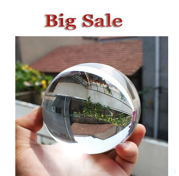 Image of 1pcs Christmas hot selling new arrival promotional Asia clear quartz crystal ball ball home decoration 30 mm 40 mm 50 mm