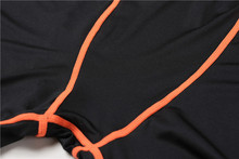 Men running compression pants high elastic spandex cycling basketball pants under skin tights base layers athletic