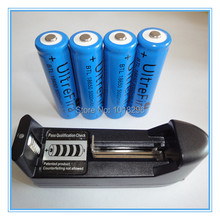 AAA AA 18650 16340 14500 10440 Rechargeable Battery Universal Charger + 4* 18650 5000mAh battery flashlight rechargeable battery