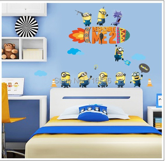 3d Wall Stickers For Kids Cartoon Rabbit Animal Vinyl 3d