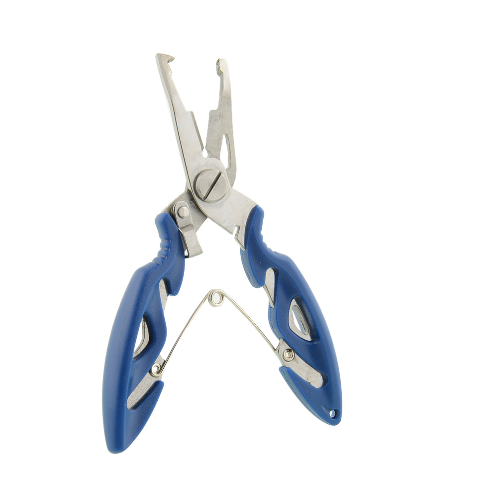 Stainless Steel Fishing Fish Pliers Scissors Line Cutter Remove Hook Tackle Tool Accessories Useful