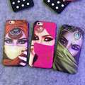 Hot Newest Arabic Dubai Style Lovers Design Muslim masked Girl Soft Silicon Phone Case For iPhone