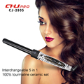 Ceramic Curling Wand 5 in 1 Curling Wand Interchangeable Hair Curler Professional Roller Hair Styling Tools