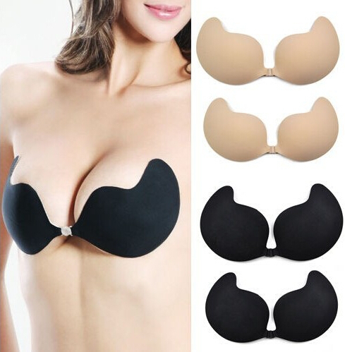 Image of 2015Silicone Push Up bras Strapless Adhesive bra Invisible sexs brassiere for women lingerie free shipping seamless bra backless