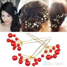 Fashion New Wedding Bridal Bridesmaid Pearls Hair Pins Clips Comb Headband 1TSB