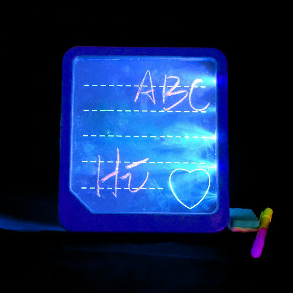 discovery neon led drawing board