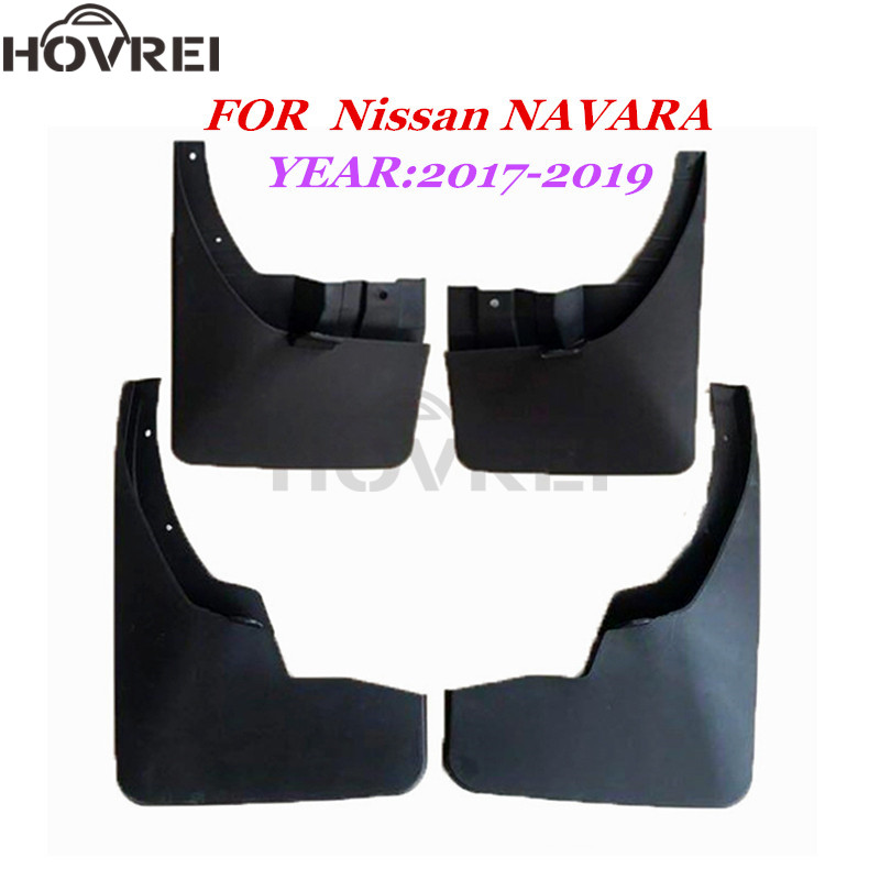 car Mud Flaps muguards for nissan Navara np300 D23 pick up 4WD 2017