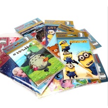 6 Styles Fashion Cartoon Minions Sponge Bob Passport Holder Passport Cover Passport Package Travel Card Holder Bag 14*9.6cm
