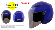 2014 New High Quality Low Price Andes Motorcycle Helmets Open Face Motorcycle Accessories Parts Helmets