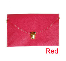 2015 Chain Bag Multicolor Female Bag Simple Womens Chain Envelope Handbag Wholesale Women Messenger Bags Free