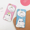 Lovely Moomin Case For iPhone 6 6s Plus 4 7 5 5 inch Cute Cartoon Phone
