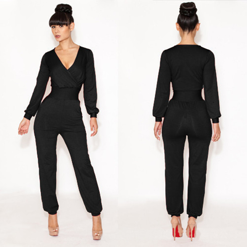 Join our community Try an all-black jumpsuit to show off a long and lean silhouette. Designs with a cinched waist and open shoulders highlight your figure, while the soft knit fabric is comfortable against the skin. A shorts romper is a cool choice for the warm days of summer.