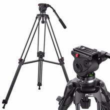 JY0508A JIEYANG Camera Camcorder Tripod Professional for Video Stand / DSLR Video Tripod / Fluid Head Damping /1610mm Max Height