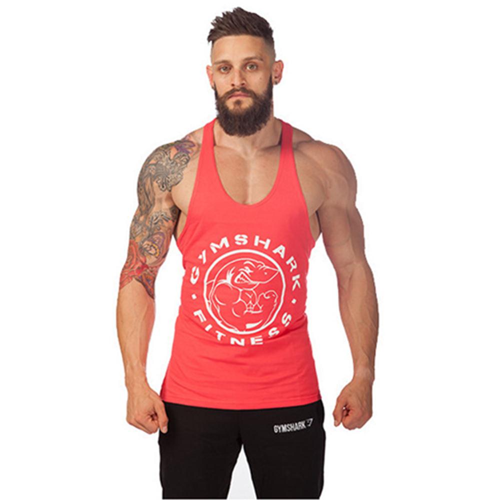 Image of 2015 New Arrival Gym Stringer Tank Top Men Gym Bodybuilding and Fitness Men's Singlets GYM Tank Sirts Sports Clothes