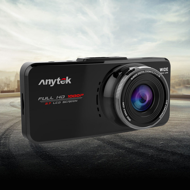 Anytek AT66 Car Camera Novatek 96650 Car DVR WDR Video Recorder 1920x1080 G-sensor Registrator Camcorder External GPS Tracker