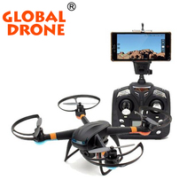 Global Drone 100% Original 2.4G 4CH 6 Axis Remote Control RC Helicopter RC Quad-copter Drone Ar.Drone With HD Camera VS syma x5c