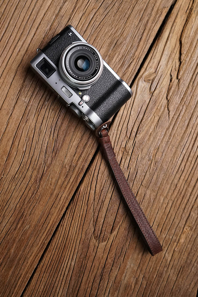 AYdgcam Handmade Genuine Leather Camera Wrist Strap For FUJJI Fujifilm