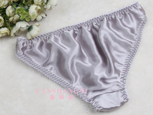 Women Silk Satin Panties Female Floral Embroidery Underwear 3psc Pack Ladies Knickers Briefs