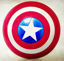 The Avengers Captain 32CM America Shield Light-Emitting & Sound Cosplay property Toy Metallic shield Red/Blue