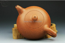 YiXing ZiSha Clay Pottery Handmade Ware Half Month Teapot Tea Accessory 180ml