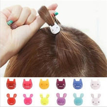 Korean headdress hair accessories mini kitten rabbit hair caught bangs clip clip Korea small side gripper