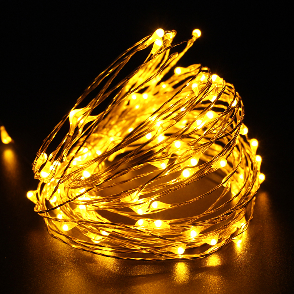 Tanbaby 10M 100 LED outdoor copper Led String light waterproof DC12V festival Christmas party ...