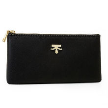 Genuine Leather Day Clutch Famous Brand Women Clutch 2015 Bolsos Carteras Mujer Marca 3 Color