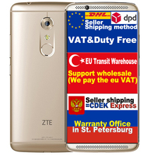 Original ZTE AXON 7 A2017 Qualcomm Snapdragon 820 Qual Core CPU 4G RAM 128G ROM 5.5 inch 2560*1440 LCD 8M 20M Camera 3250mAh Bat