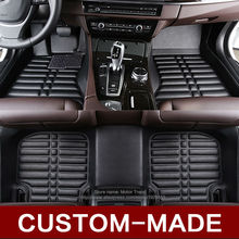 Custom fit car floor mats for Kia Sorento Sportage Optima K5 Forte Rio Cerato K3 Cadenza Carens Soul 3D car styling liner RY105