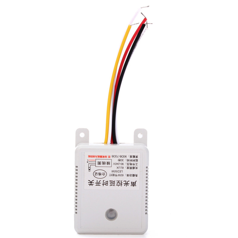 High Quality Intelligent Auto On Off Light Sound Voice Sensor Induction Switch Time Delay AC 160-250V Home Safely Security