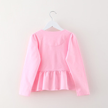 Free Shipping 2016 New Baby Spring Coat Long Sleeved Cardigan Coat Wt 0608