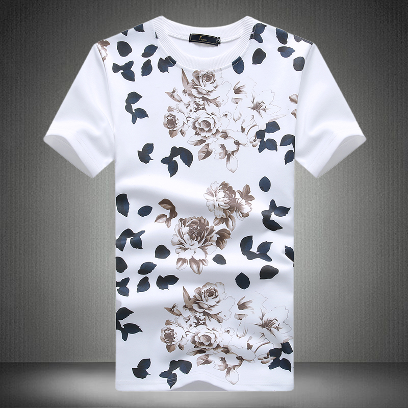 polyester fiber 2016 Casual font b Men s b font Wear Short Sleeves T font b