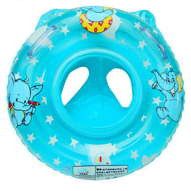 Inflatable Swimming Ring/seat Handles Baby Toddler Safety Aid Float Pool Water