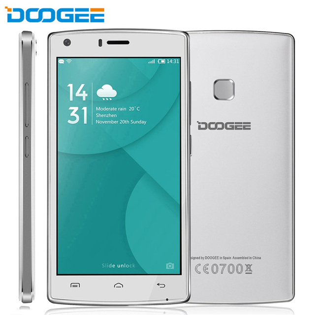 4000 мАч Смартфон DOOGEE X5 MAX Pro 16 ГБ + 2 ГБ LTE 4 Г 5.0 ''Android 6.0 MTK6737 Quad Core 1.3 ГГц DOOGEE X5 MAX 1 ГБ + 8 ГБ WCDMA 3 Г
