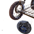 Baby Stroller Wheel Sets Anti stain Baby Accessory Stroller Wheel Cover Sets Baby Activity Gear Dust