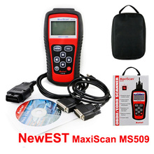 Hot! New Brand Autel MaxiScan Car Code Reader Autel MS509 OBDII OBD auto OBD2 Scanner Maxiscan MS 509 Automotive Diagnostic Tool